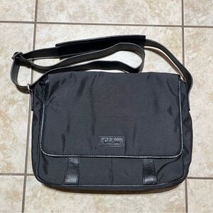 Cole Haan Black Crossbody Messenger Laptop Bag + Make Offer +